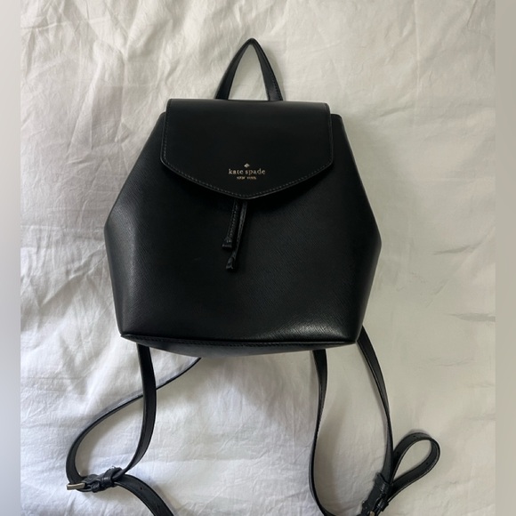 Kate Spade Classic Black Backpack - Picture 1 of 4